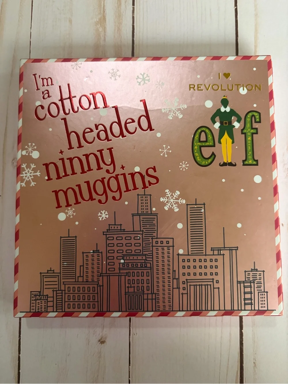Revolution Elf Eyeshadow Palette Bundle - I’m A Cotton Headed Ninny Muggins NWT